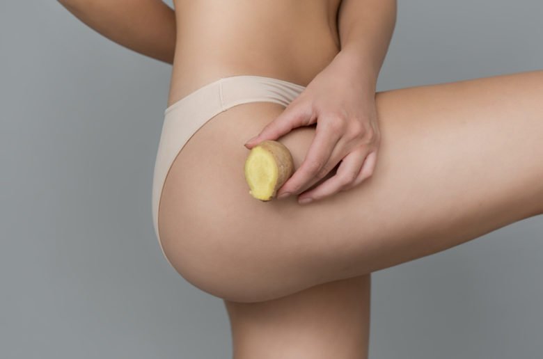 Gingembre pour éliminer la cellulite