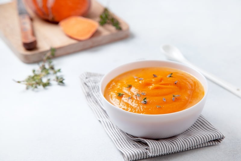soupe patate douce epices