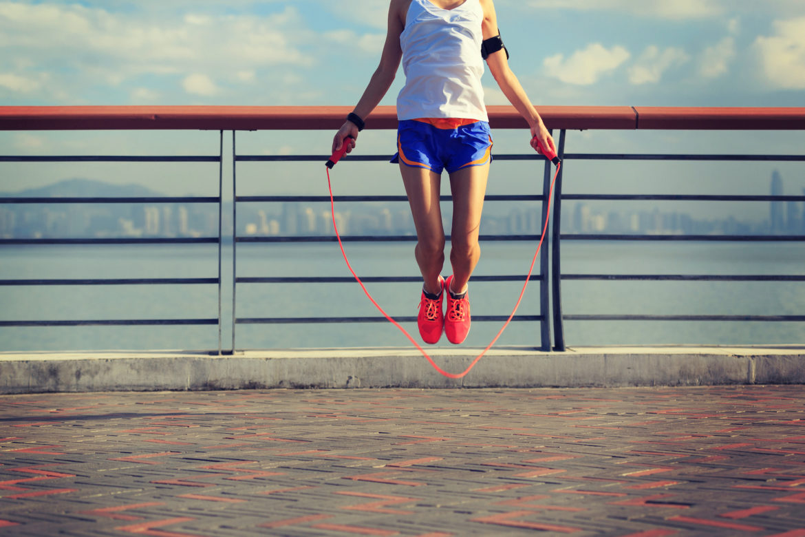 corde a sauter sport anti cellulite