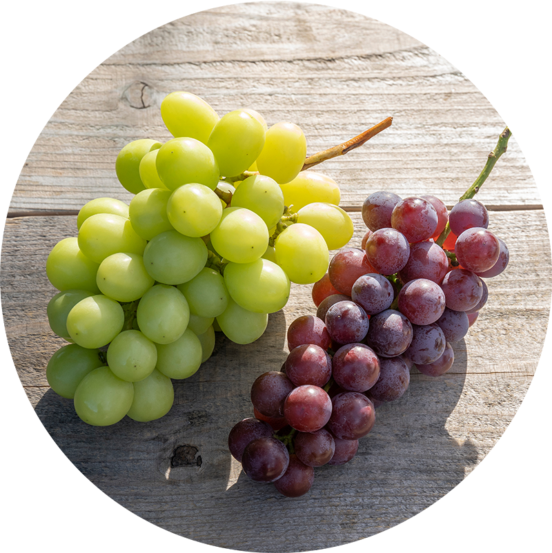 grappes-de-raisin-blanc-et-rouge