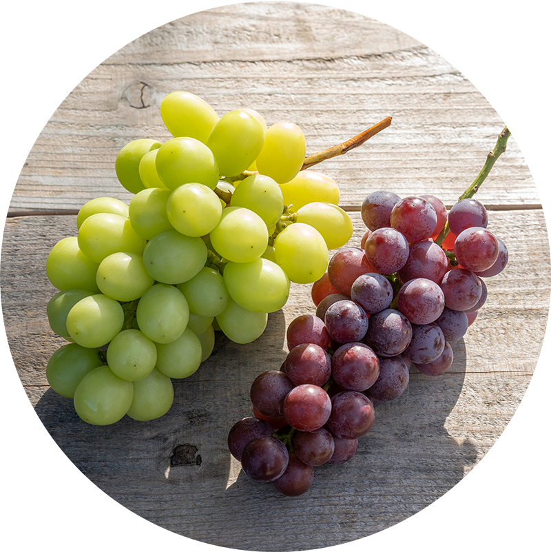 grappes-de-raisin-blanc-et-rouge