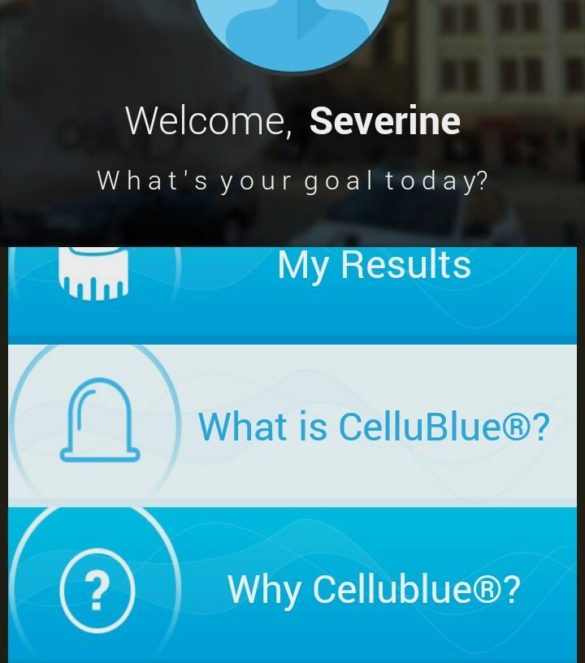 Al usar nuestra aplicación, disfrutas al 100 de tu experiencia CelluBlue