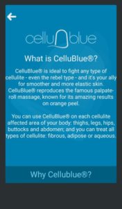 ¿Quieres saber más acerca de CelluBlue? Nuestra app te lo dice todo.