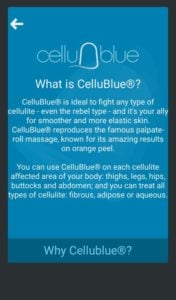 ¿Quieres saber más acerca de CelluBlue? Nuestra app te lo dice todo.