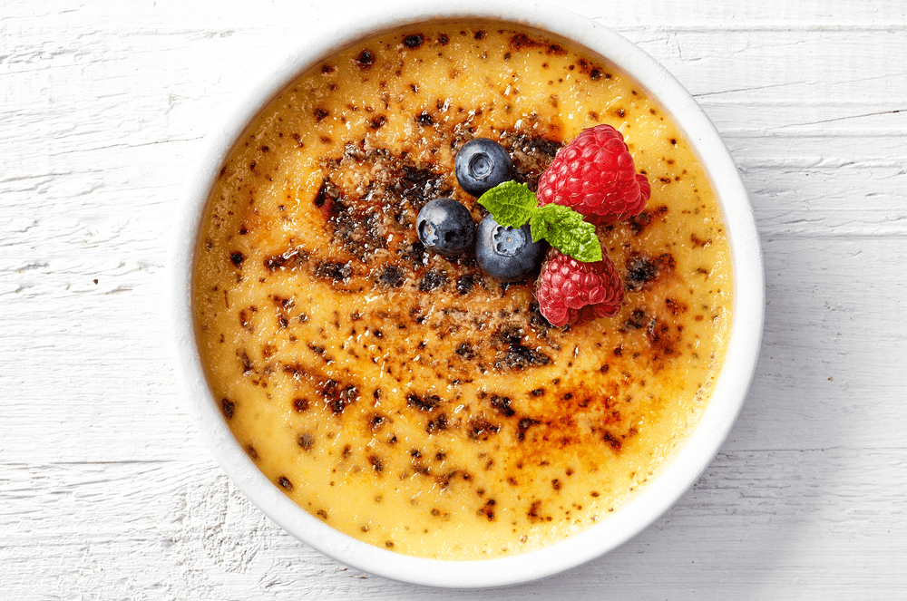 desserts vegan anti-cellulite crème brûlée