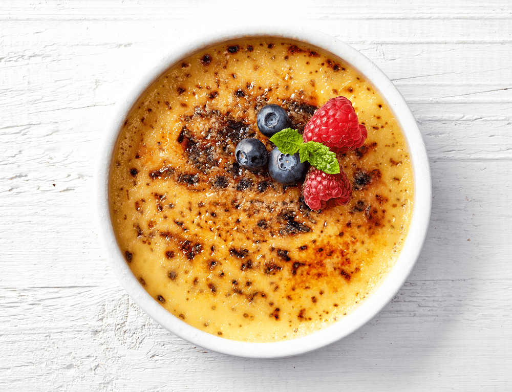 desserts vegan anti-cellulite crème brûlée