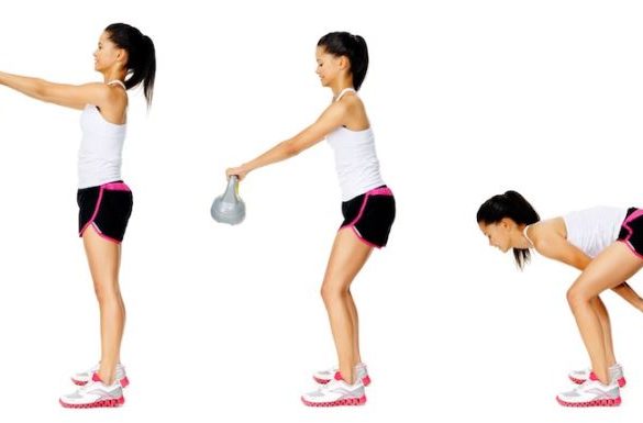 Ejercicio de Kettlebell Swing