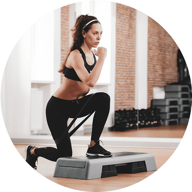 Faire du step pour avoir des jambes de rêve