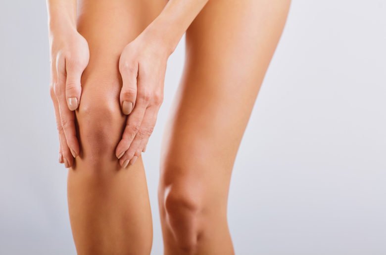 Cellulite sulle ginocchia