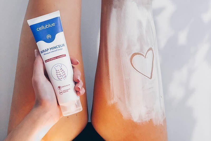 Wrap minceur Cellublue sur les cuisses