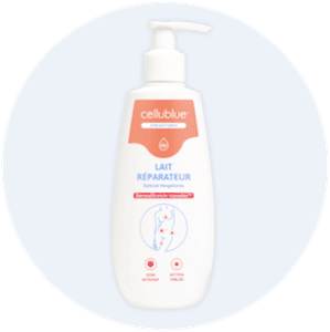 Lait reparateur vergetures