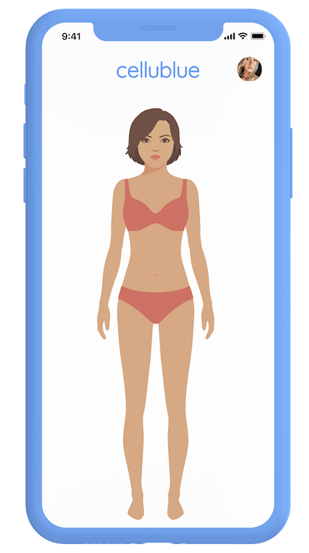 photo avant après de face