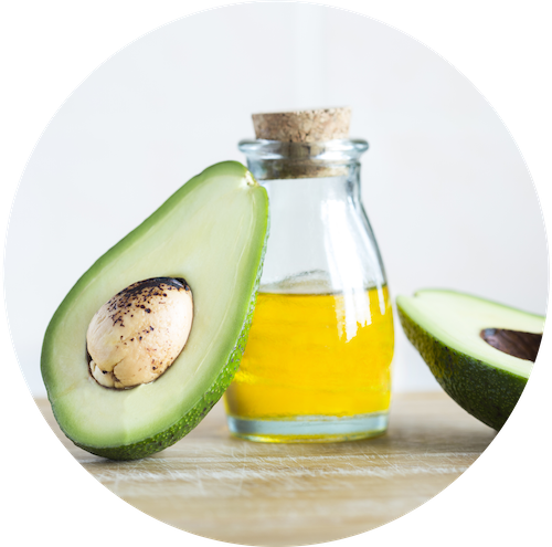 huile d'avocat anti-vergetures