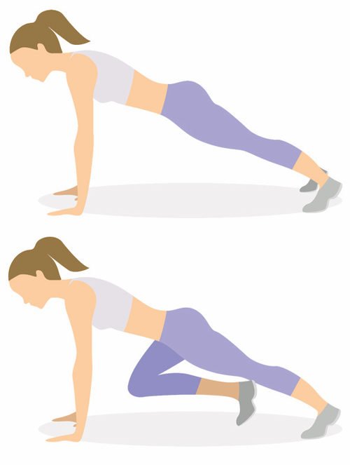 Mountain climber exercice pour perdre des hanches