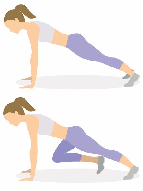 Mountain climber exercice pour perdre des hanches