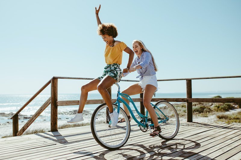 Velo sport cellulite