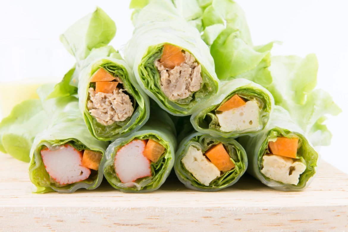 Wrap laitue thon