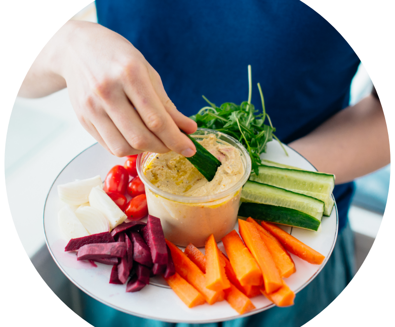 Crudites a eviter ventre plat