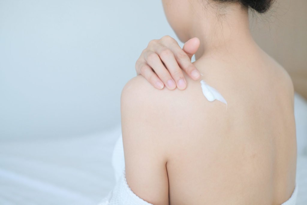 Soins vergetures dos