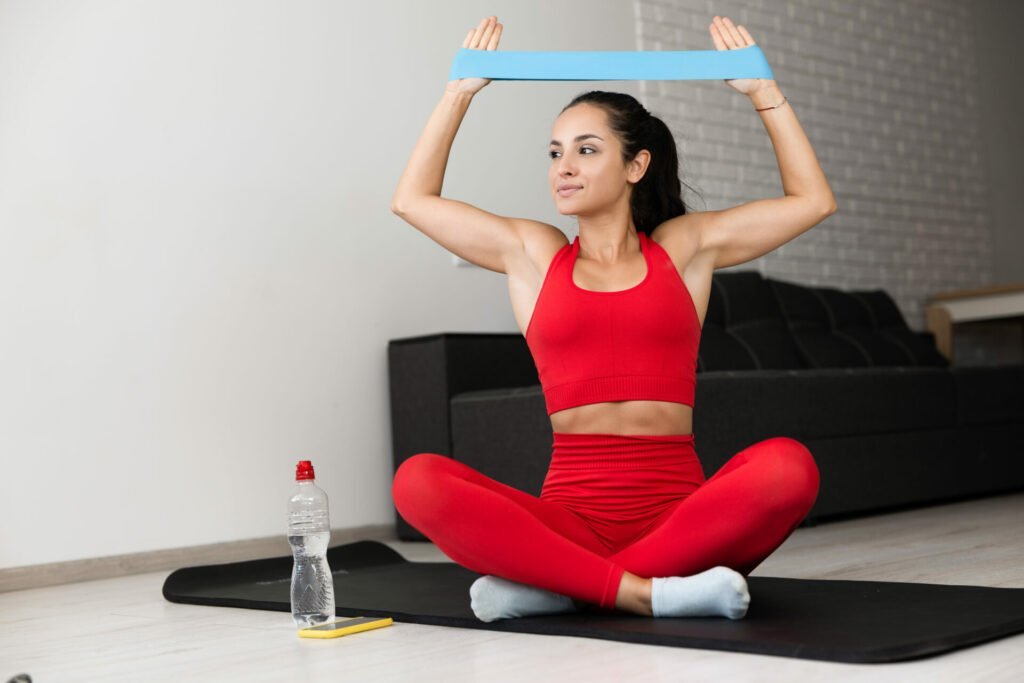 8 esercizi addominali con elastico per perdere la pancia