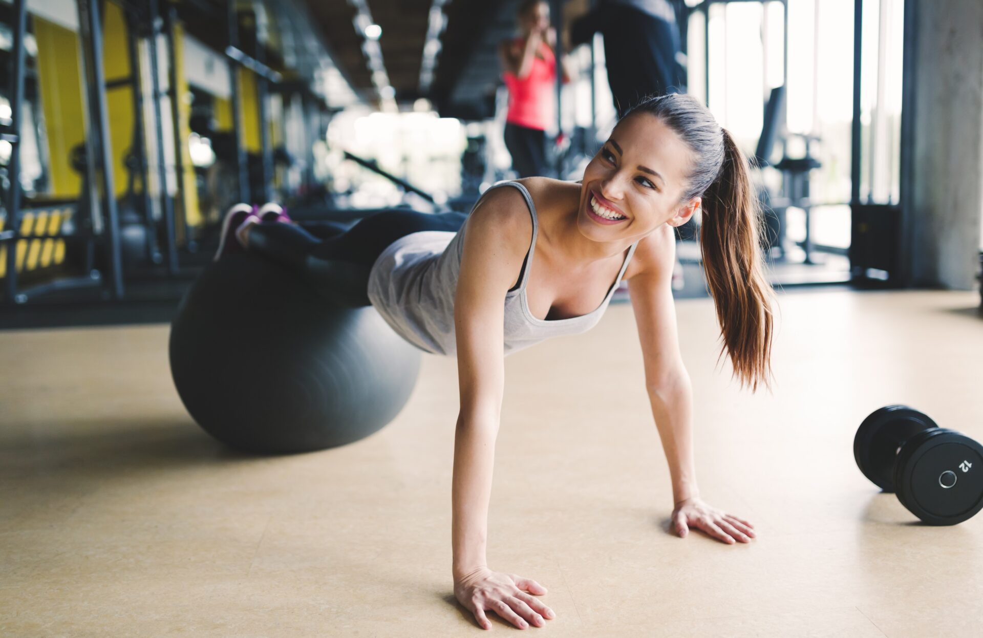 Des exercices avec un ballon pour un accouchement moins long?