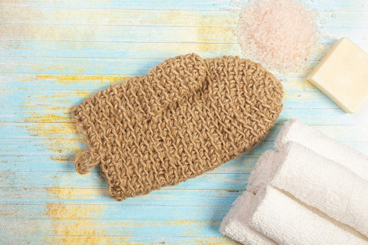Gant de crin cellulite