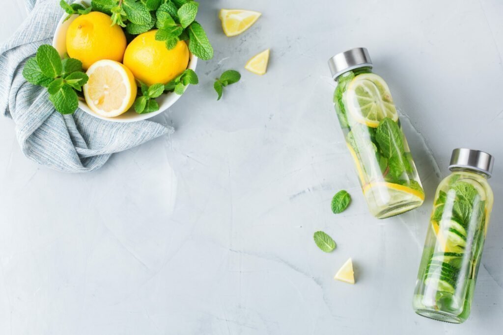 Recette eau détox sassy