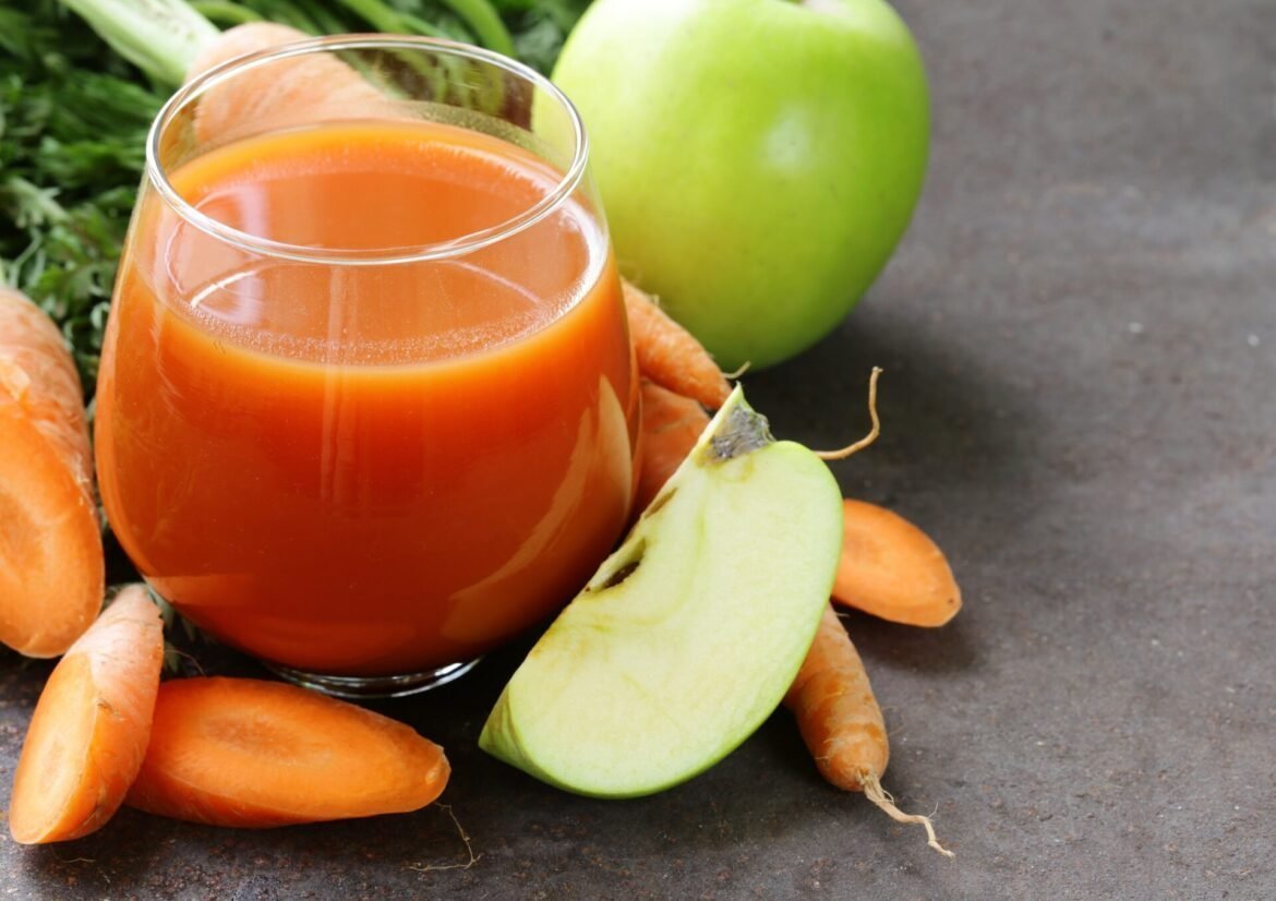 Smoothie minceur pommes carotte