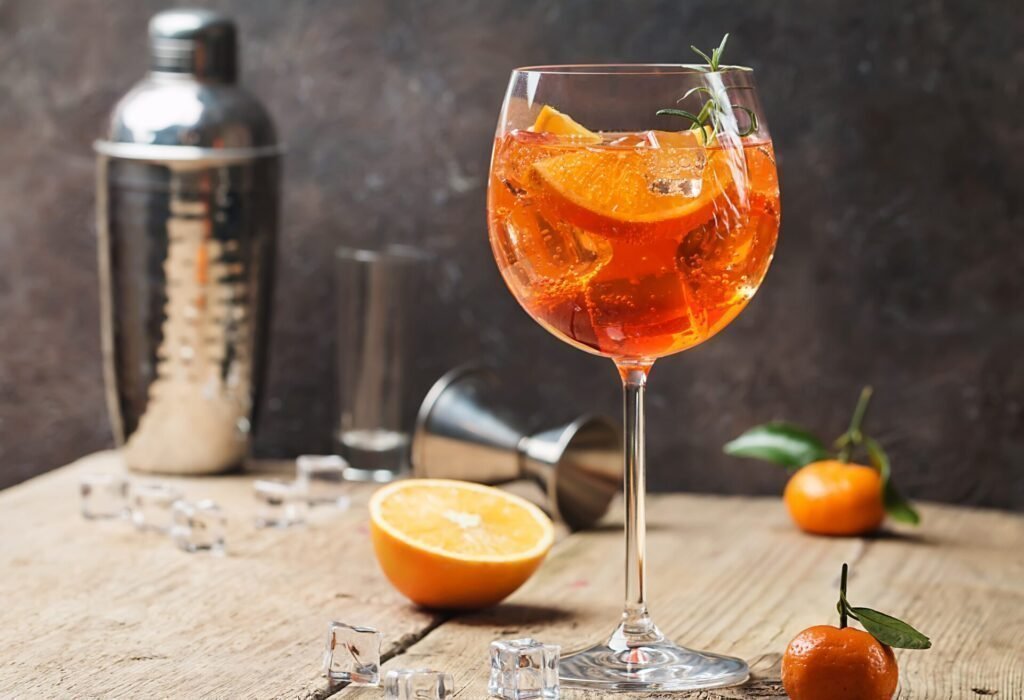 5 recettes de cocktails healthy - Cocktail healthy spritz