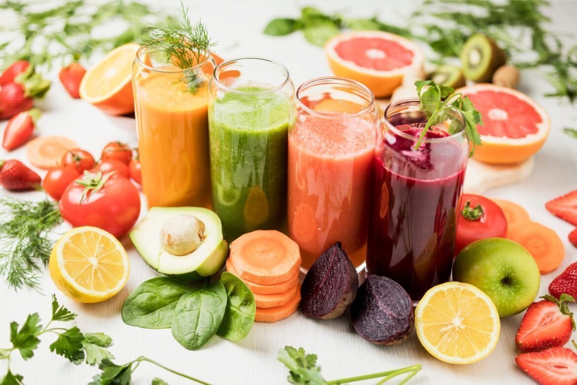 Jus légumes détox