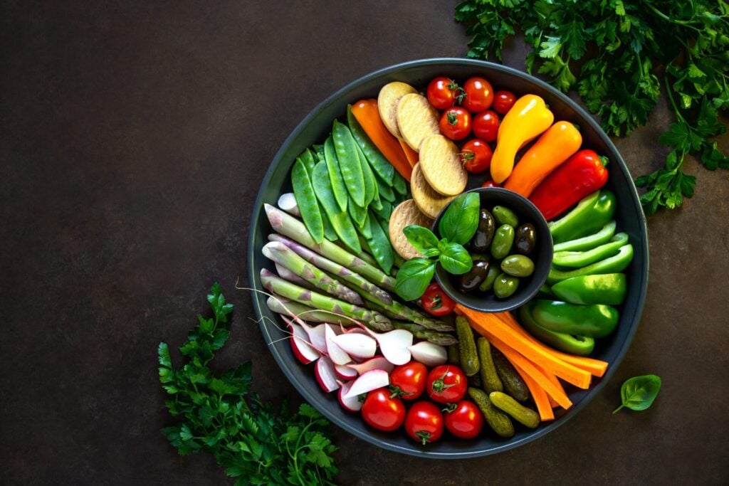 aliment-gonfler-ventre-crudités