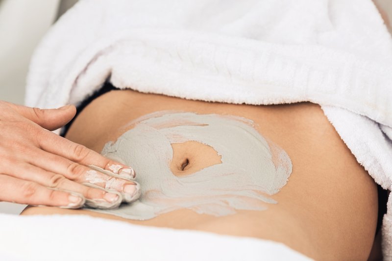 Argile ventre vergetures