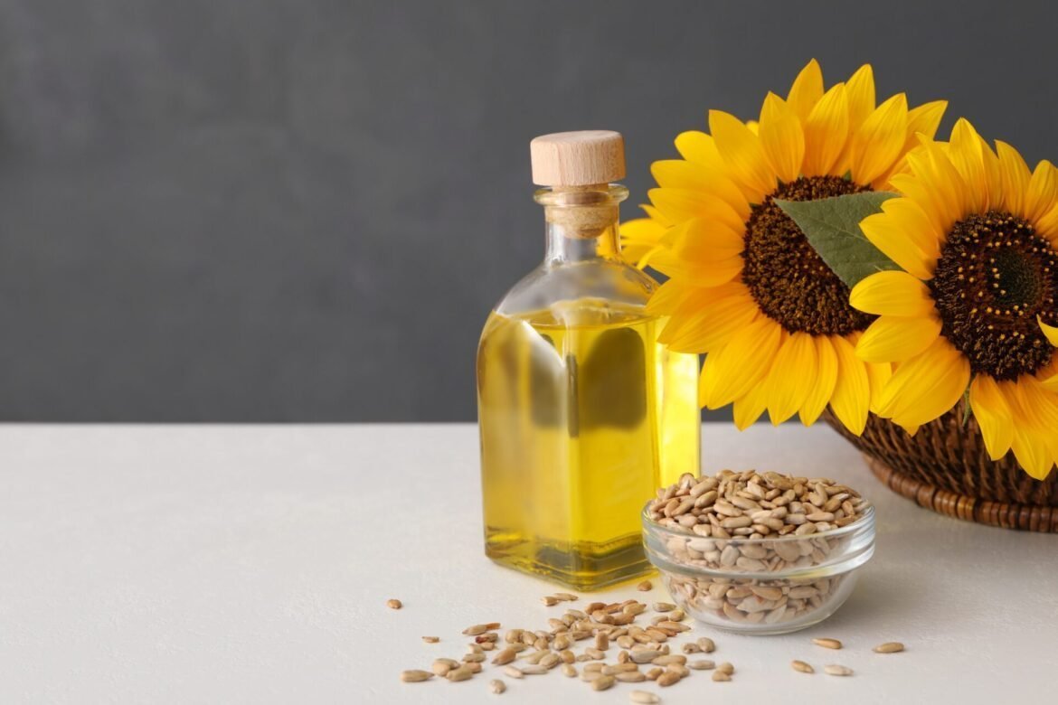 Huile tournesol peau