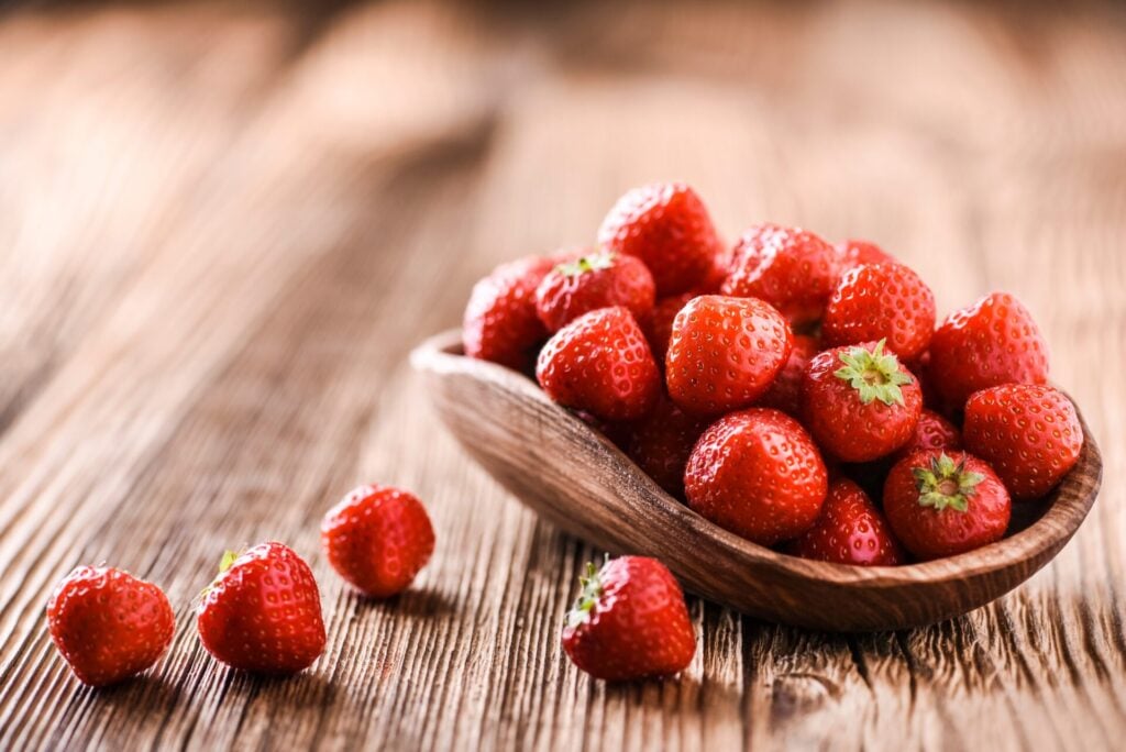 fruit-soir-maigrir-fraise