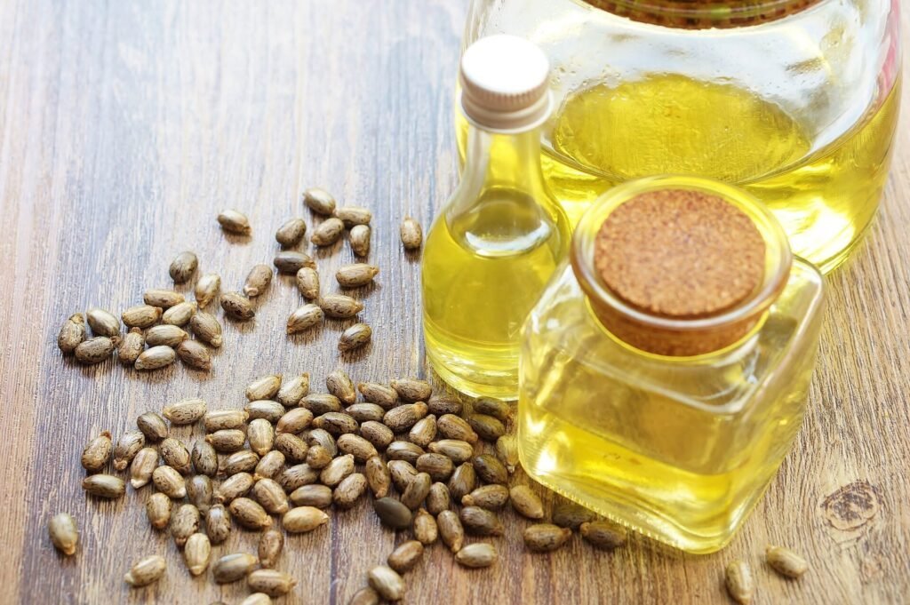 Huile ricin vergetures bienfaits