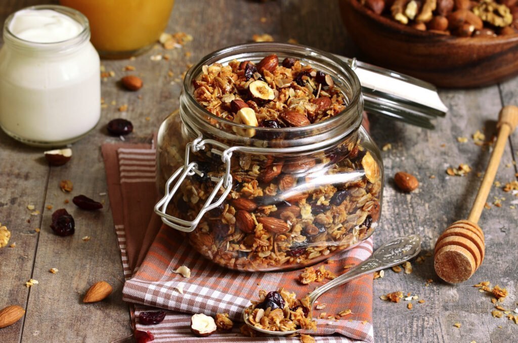 Petit déjeuner régime granola