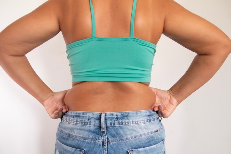 Bourrelet dans le dos