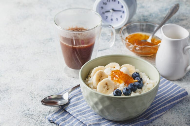 Porridge banane fondante
