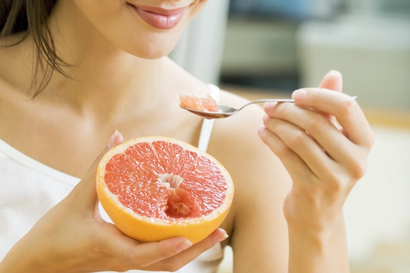 manger du pamplemousse
