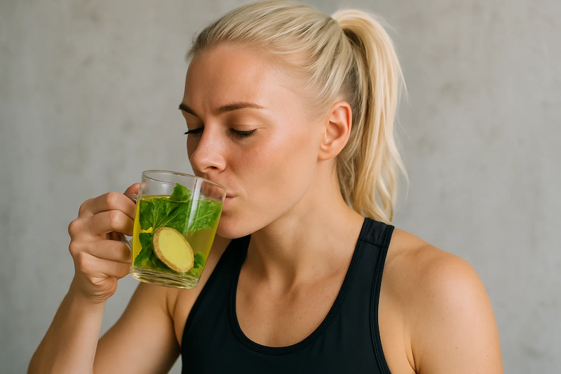 infusion gingembre menthe