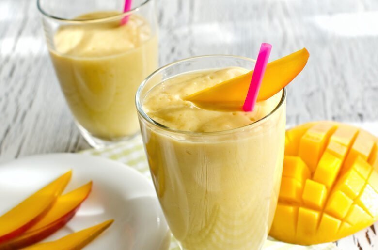yaourt glace a la mangue