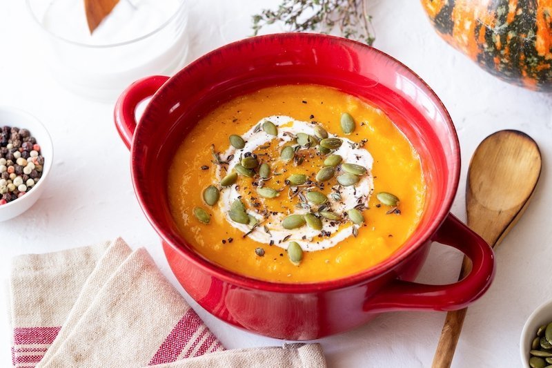 veloute courge gingembre
