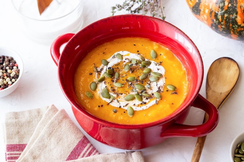 veloute courge gingembre