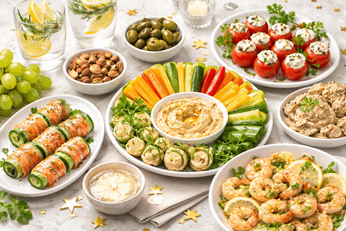 apero healthy réveillon