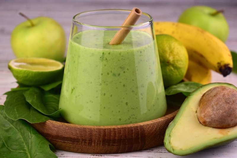 smoothie avocat citron banane
