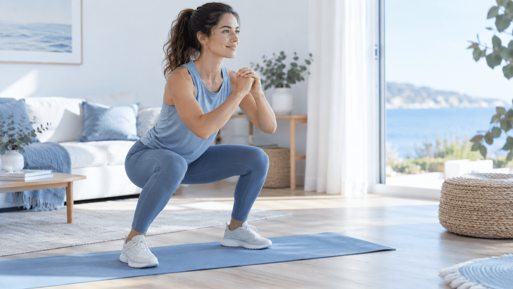 Illustration éditoriale : muscler ses jambes : exercices et peau d'orange