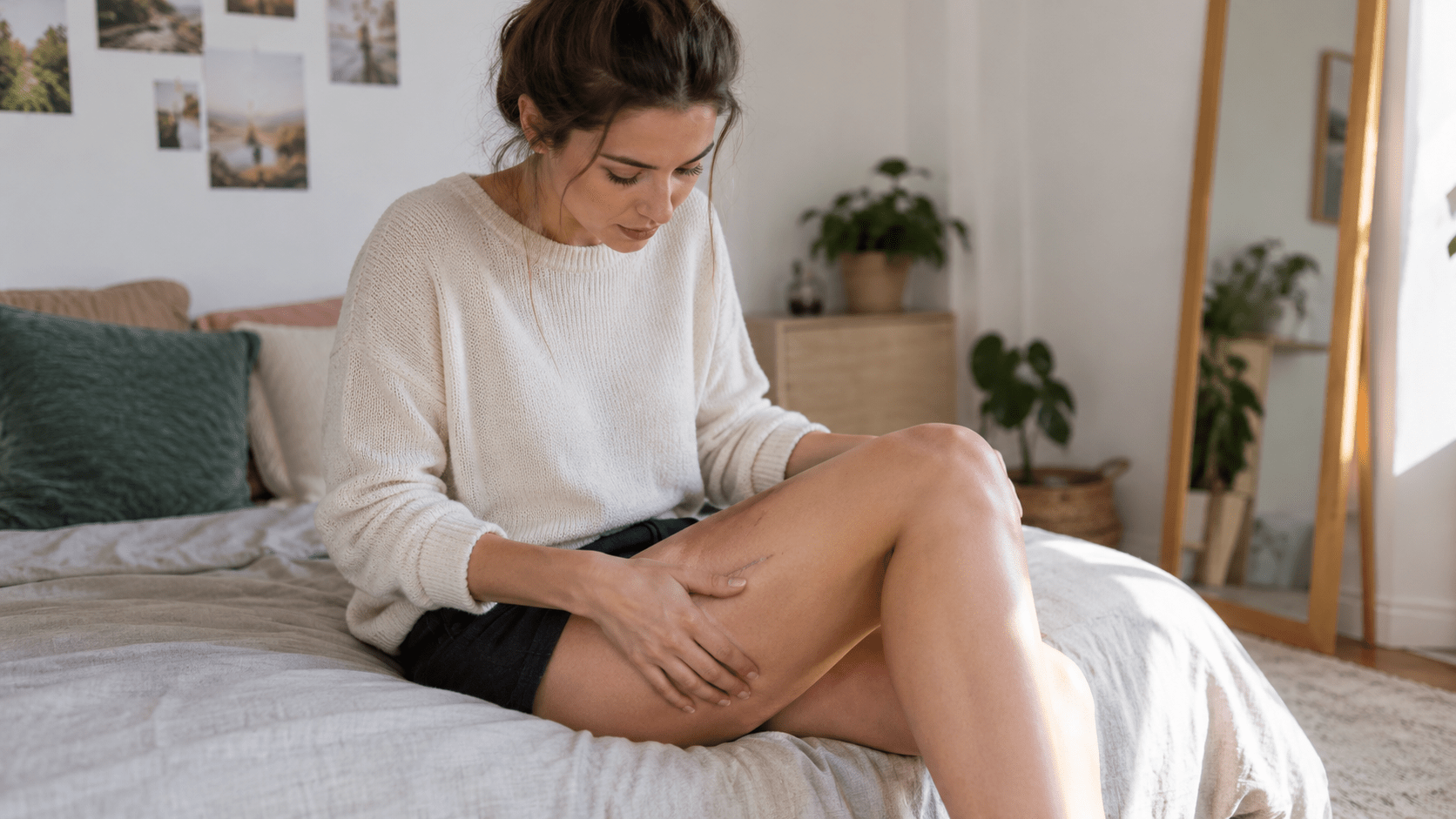 Illustration éditoriale liée à Je suis mince mais j'ai de la cellulite... Pourquoi ?