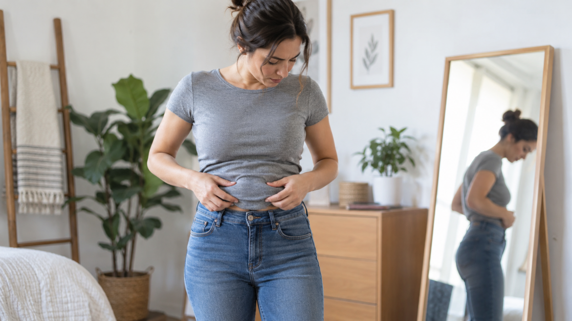Magra com barriga: por quê e o que fazer?