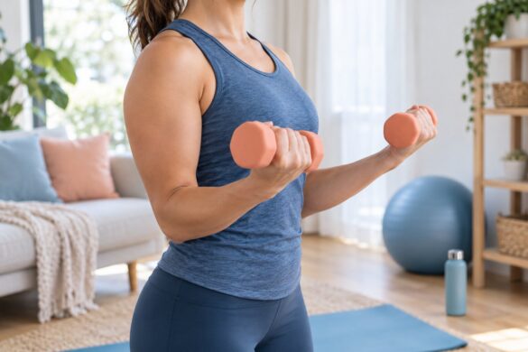 Celulite nos braços: 6 exercícios para fazer em casa