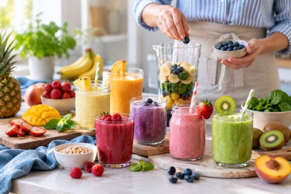 Letní smoothie: 6 domácích receptů